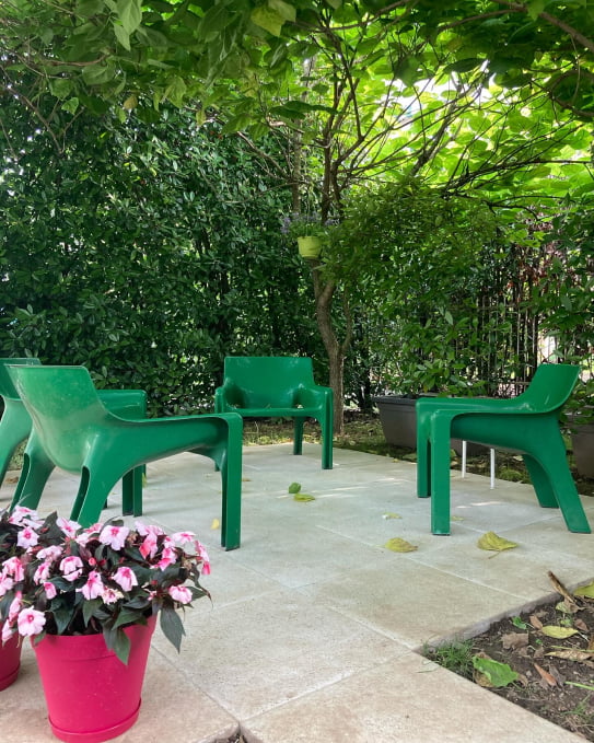 Esterno MSP Rooms, zona relax